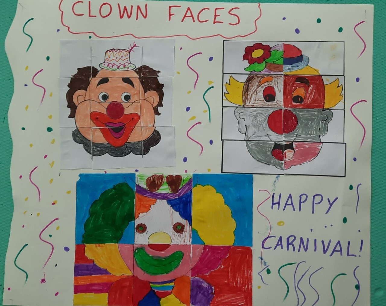clown face puzzles1